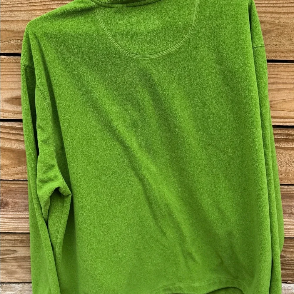 St. John's Bay Men's XL Lime Green Quarter Zip Pullover - Picture 10 of 11